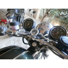 Triumph Bonneville T120 T140 TSX TSS BSA A65 Oil Gauge Kit Simple, Illuminated